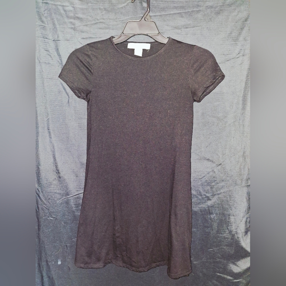 Black Short Sleeve Dress